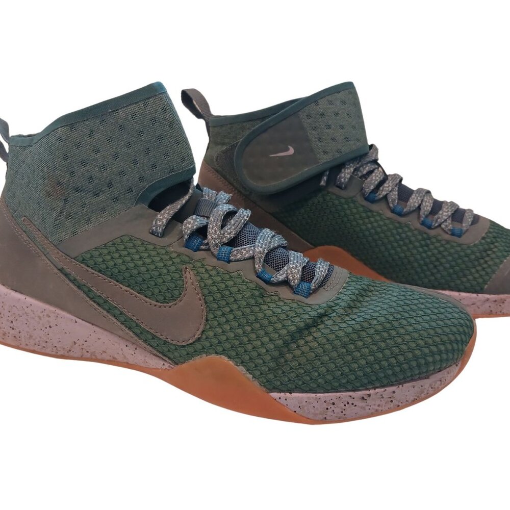 Women's Nike NikeLab Air Zoom Strong Hasta Teal Ankle Sneakers